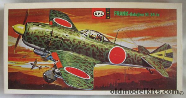 UPC 1/50 Nakajima Ki-84-1a Frank - (ex-Marusan) (Ki841a), 5062-100 plastic model kit